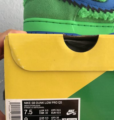 Nike Sb Dunk Low Grateful Dead Bears Green