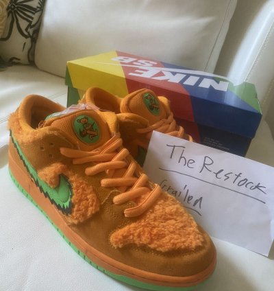 Nike Sb Dunk Low Grateful Dead Orange Ftc Sf