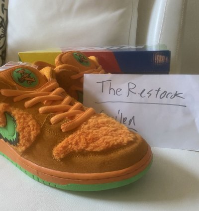 Nike Sb Dunk Low Grateful Dead Orange Ftc Sf
