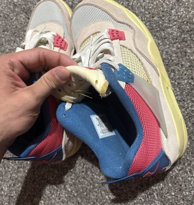 Jordan Four Union Guava Colorway