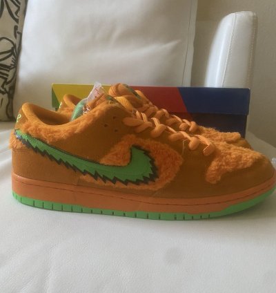 Nike Sb Dunk Low Grateful Dead Orange Ftc Sf