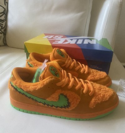 Nike Sb Dunk Low Grateful Dead Orange Ftc Sf