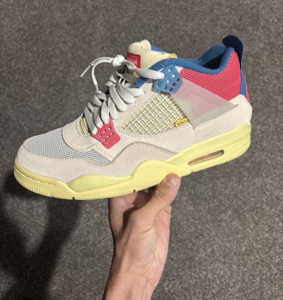 Jordan Four Union Guava Colorway