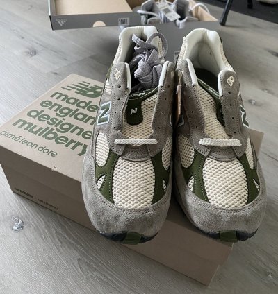 Ald New Balance Made In Uk 991 10 grey Green ds