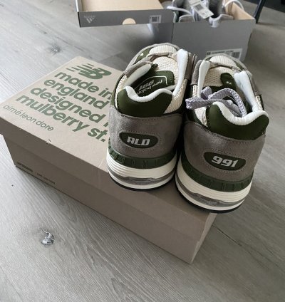 Ald New Balance Made In Uk 991 10 grey Green ds