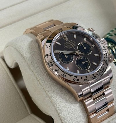 Rolex Daytona Rose Gold Chocolate New 2023