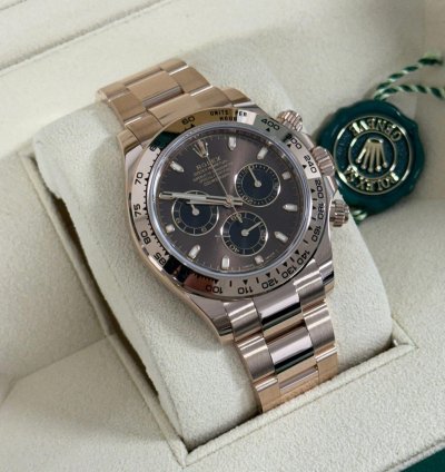 Rolex Daytona Rose Gold Chocolate New 2023