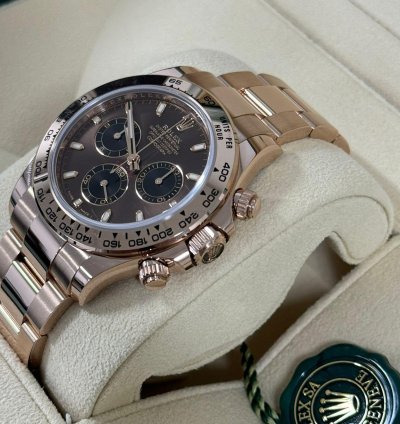 Rolex Daytona Rose Gold Chocolate New 2023