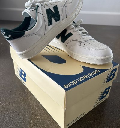 Ald New Balance T500 White Green
