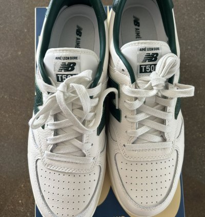 Ald New Balance T500 White Green
