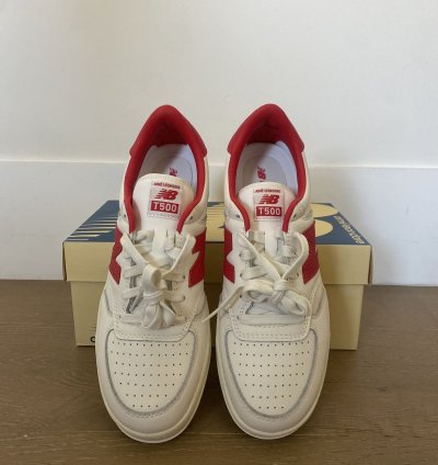 Ald New Balance T500 White Red