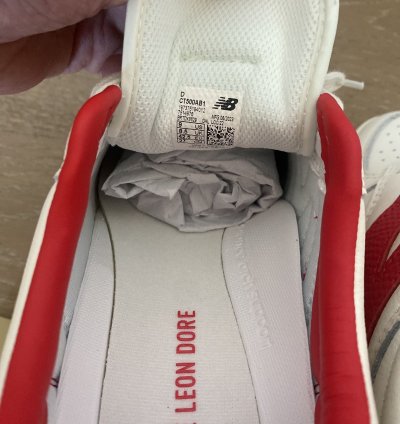 Ald New Balance T500 White Red