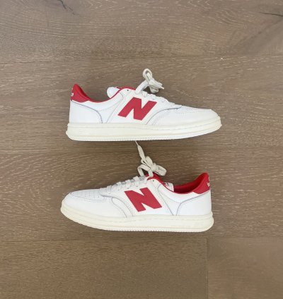Ald New Balance T500 White Red