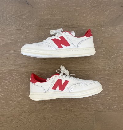 Ald New Balance T500 White Red