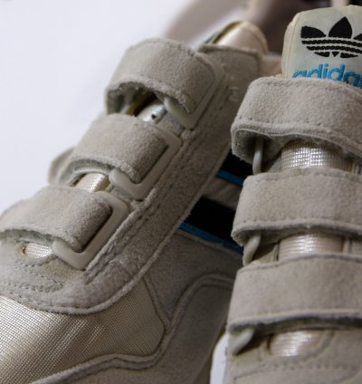 90s Velcro Quitar Adidas Sneakers Eu 40 Us 7