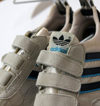 90s Velcro Quitar Adidas Sneakers Eu 40 Us 7