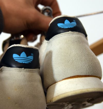 90s Velcro Quitar Adidas Sneakers Eu 40 Us 7