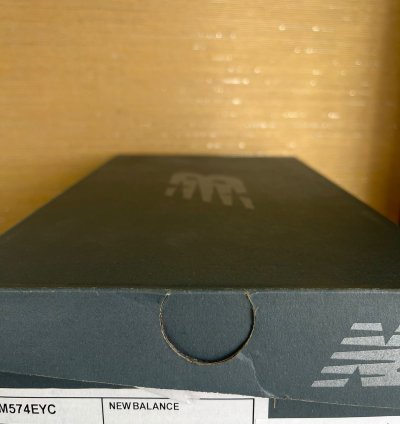 Am574eyc Logo Low Top Sneakers In Black