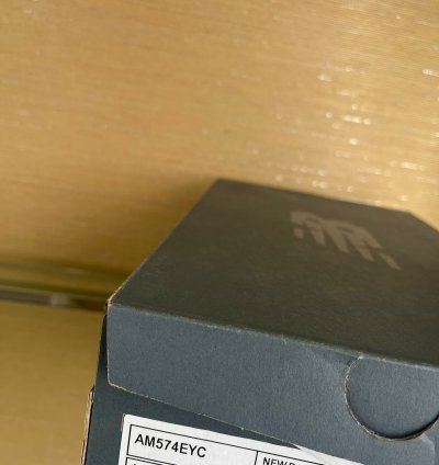 Am574eyc Logo Low Top Sneakers In Black