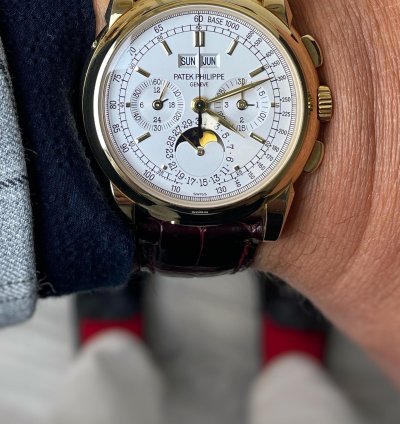 Patek Philippe Perpetual Calendar Chronograph 5970j-001 Yellow Gold - Full Set