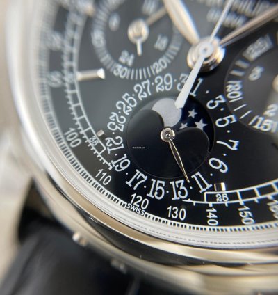 Patek Philippe Perpetual Calendar Chronograph 5970p Perpetual Calendar Chronograph In Platinum