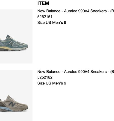 Auralee New Balance Made In Usa 990v4