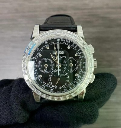 Patek Philippe Perpetual Calendar Chronograph 5971p Baguette Perpetual Calendar Chronograph