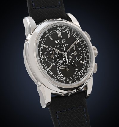Patek Philippe Perpetual Calendar Chronograph Black 5970p