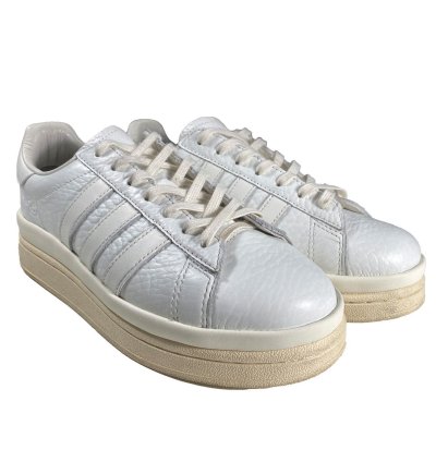 Adidas -3 Hicho Lowtop Leather Platform Sneakers White