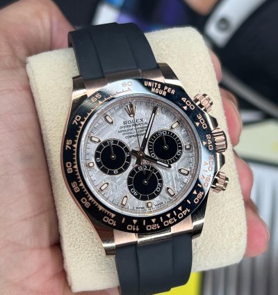 Rolex Daytona Rose Gold Meteorite Dial 2023 New Unworn