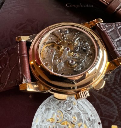 Patek Philippe Perpetual Calendar Chronograph Full Set Box And Papers Second Owner 2022 Full Service