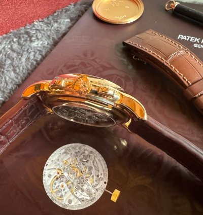 Patek Philippe Perpetual Calendar Chronograph Full Set Box And Papers Second Owner 2022 Full Service