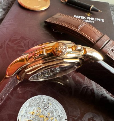 Patek Philippe Perpetual Calendar Chronograph Full Set Box And Papers Second Owner 2022 Full Service