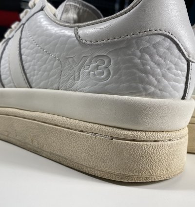 Adidas -3 Hicho Lowtop Leather Platform Sneakers White