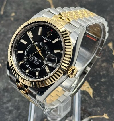 Rolex Sky-dweller New 2025 - Full Stickers - Sky-dweller - Black Dial - Jubilee - 336933