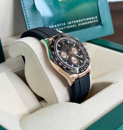 Rolex Daytona Rose Gold Oysterflex 2021
