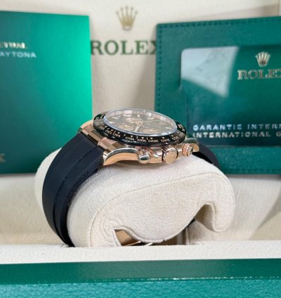 Rolex Daytona Rose Gold Oysterflex 2021