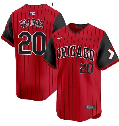 Miguel Vargas Jersey 20 Chicago White Sox 2025 City Connect Vapor Premier Limited Stitched