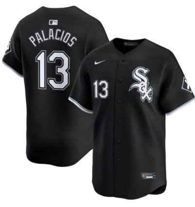 Palacios 13 Chicago White Sox Black Jersey - All Stitched