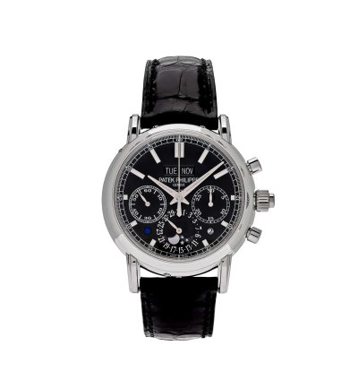 Patek Philippe Perpetual Calendar Chronograph Grand Complications 5204p-011 Perpetual Calendar Chronograph Platinum Black Dial