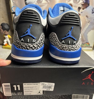 Jordan Retro 3 Sport Blue