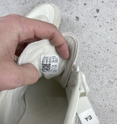 Adidas -3 Yohji Yamamoto Marathon Tr Sneakers Size 9 5