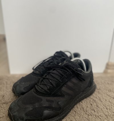 Adidas -3 Yohji Yamamoto Rhisu Run Triple Black Sneakers