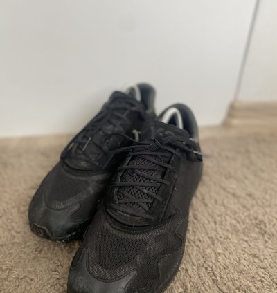 Adidas -3 Yohji Yamamoto Rhisu Run Triple Black Sneakers