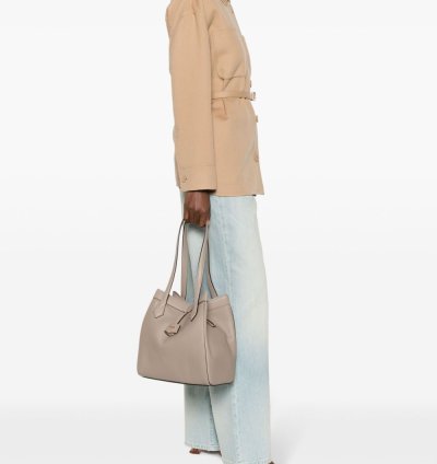 Fendi Medium Origami Leather Shoulder Bag