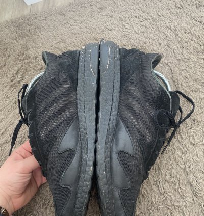 Adidas -3 Yohji Yamamoto Rhisu Run Triple Black Sneakers