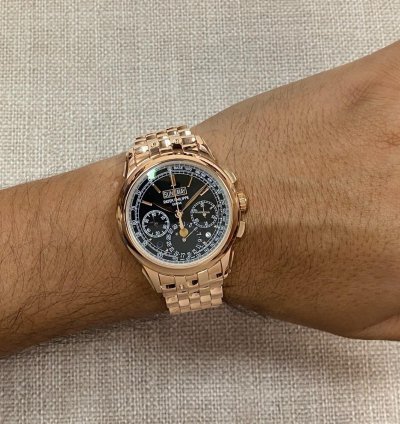 Patek Philippe Perpetual Calendar Chronograph Grand Complications Chronograph 18k Rose Gold Watch 5270 1r