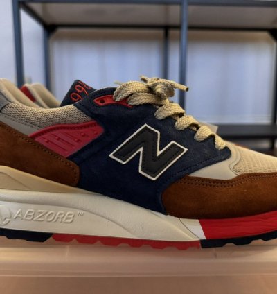 Crew New Balance 998 Hilltop Blue