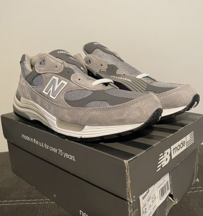 Deadstock New Balance 992 Grey M992gr Size Men Us 12