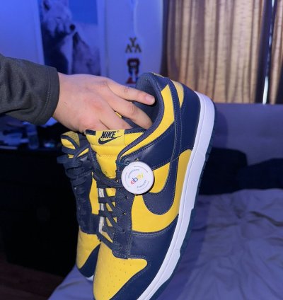Nike Sb Dunk Low Michigan National Champions Size 12